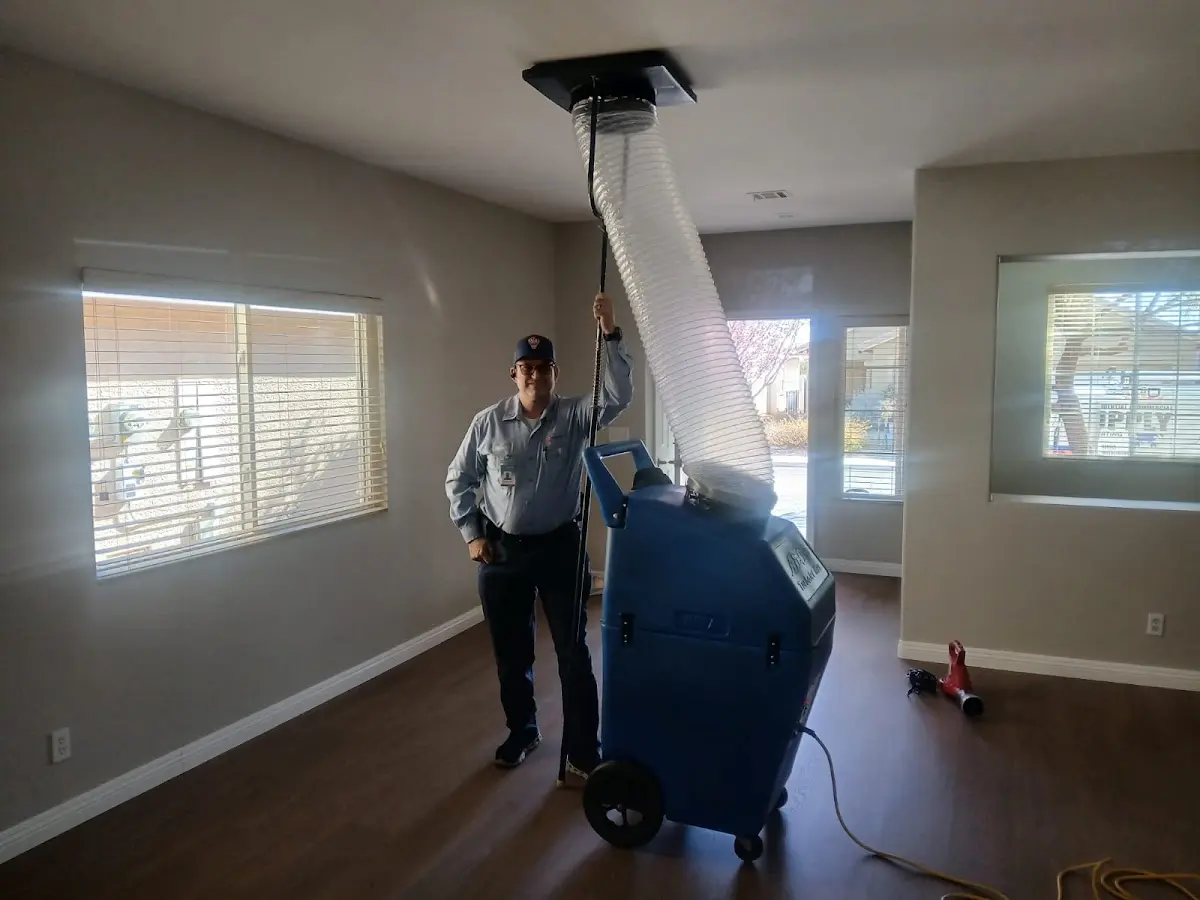 Professional Dryer Vent Cleaning work inside a Ipswich home